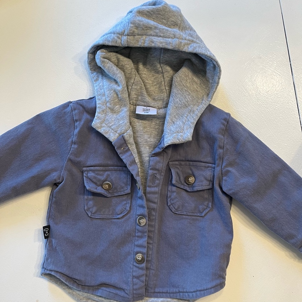 Olive and Scout hooded jacket